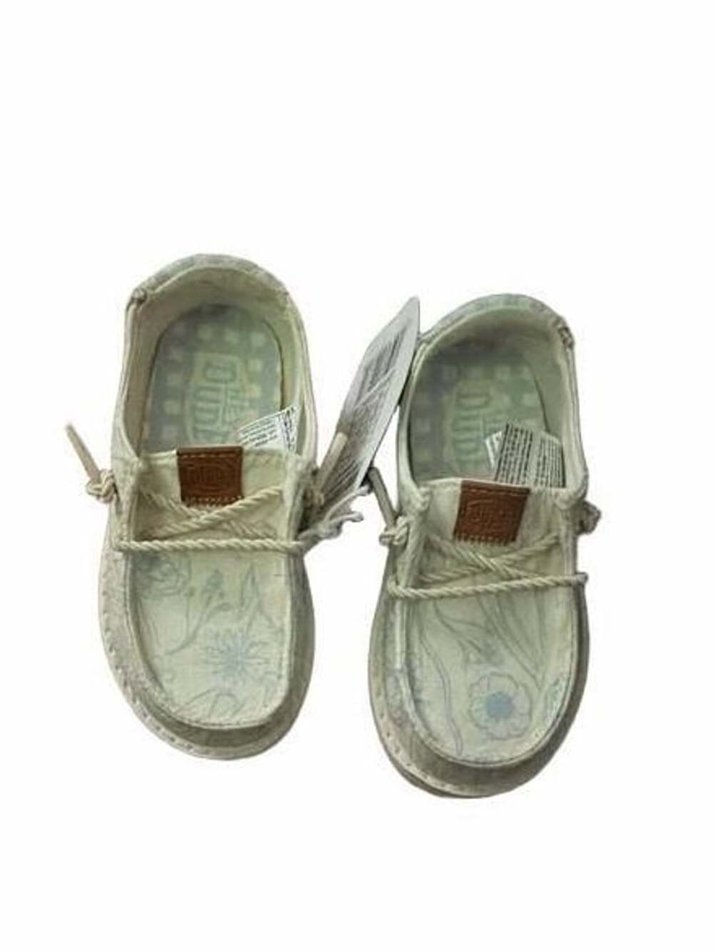 Hey Dude Wendy T Garden Floral Size C6 Skyway Blue Multi